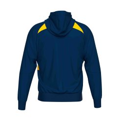 Errea Tr�ningsjakke m/h�tte | M�rkebl�/gul