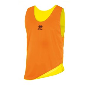 Errea Bib Double Overtrksvest | Orange-Gul