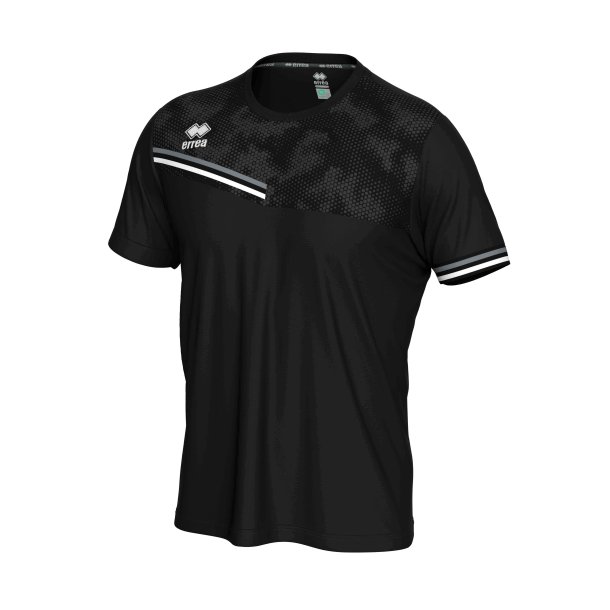 Errea Evan | T-shirt | Sort