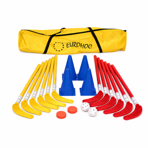 Indend�rs Junior Floorball s�t til 12 pers.