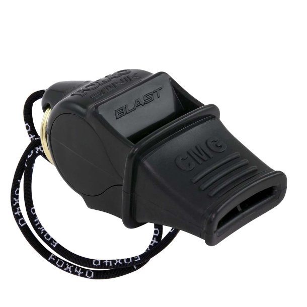 Fox 40 Sonik Blast CMG Fljte og Hndledssnor - Sort