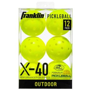 Franklin Outdoor X-40 Pickleball - 6 stk.
