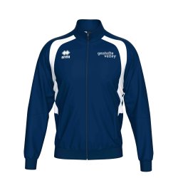Genfofte Volley Herre Tr�ningsjakke | M�rkebl�/hvid