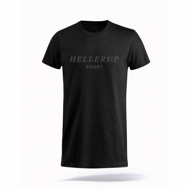 sort Hellerup Sport t-shirt