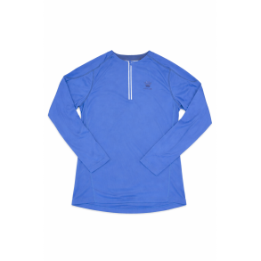 Kelme lang�rmet tr�nings- og l�betr�je med rund hals, lynl�s og refleksdetaljer.