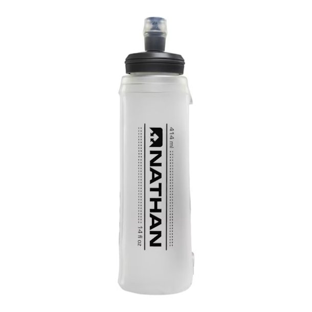 Nathan Soft Flask med ExoSpine 414 ml BPA-fri drikkeflaske til l�bevest