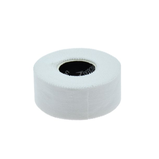 Precision Zinc Oxide Euro Tape 25 mm x 10 m, uelastisk sportstape til fingre, h�ndled og mindre led.