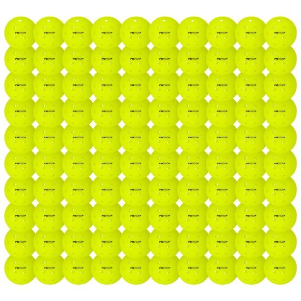 Franklin FS Pro Indoor pickleballbolde til indend�rs spil p� sportsgulve, pakke med 100 stk.