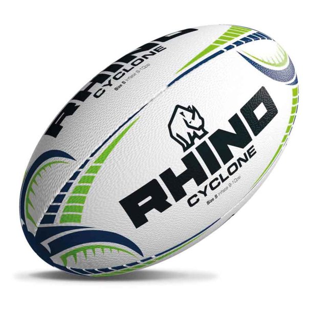 Rhino Cyclone Rugby Trningsbold | Str. 3-4-5