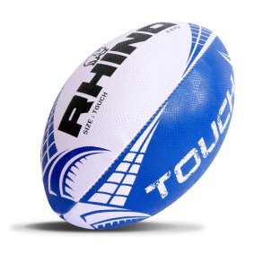 Rhino Touch Rugby Ball med Dual Grip og h�ndsyet 2-lags konstruktion