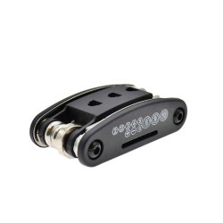Six Peaks Cycling Multi Repair Tool med fastn�gler, unbrakon�gler, skruetr�kkere og topn�gles�t til cykelvedligeholdelse og reparation.