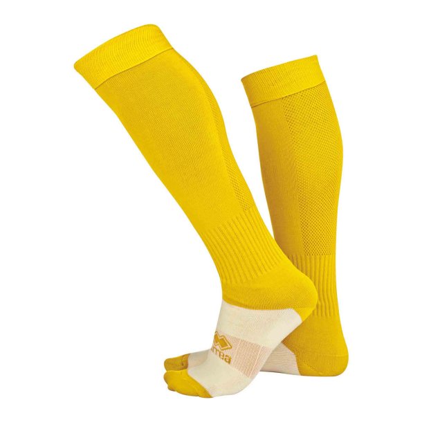 Errea | Lange Sportsstrmper | Gul