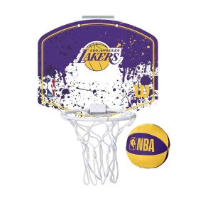 NBA Team Mini Basketball Hoop | LA Lakers
