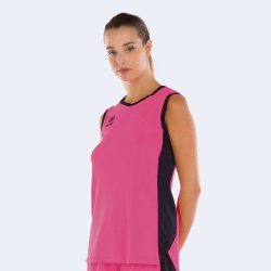 Errea Basketball Top -dame-pink