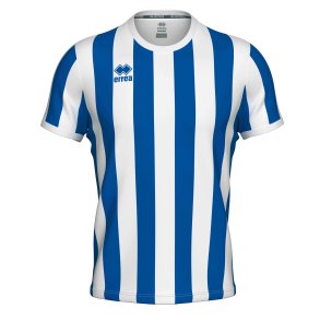 Errea Stribet Spillertrje | Bl/Hvid