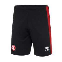 Olympiakos Training Shorts | Black/Red