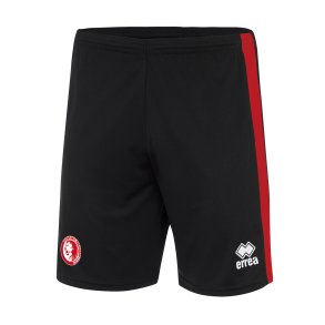 Olympiakos Training Shorts | Black/Red