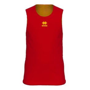 Errea Chicago Vendbar Spillertrje | Rd/Gul