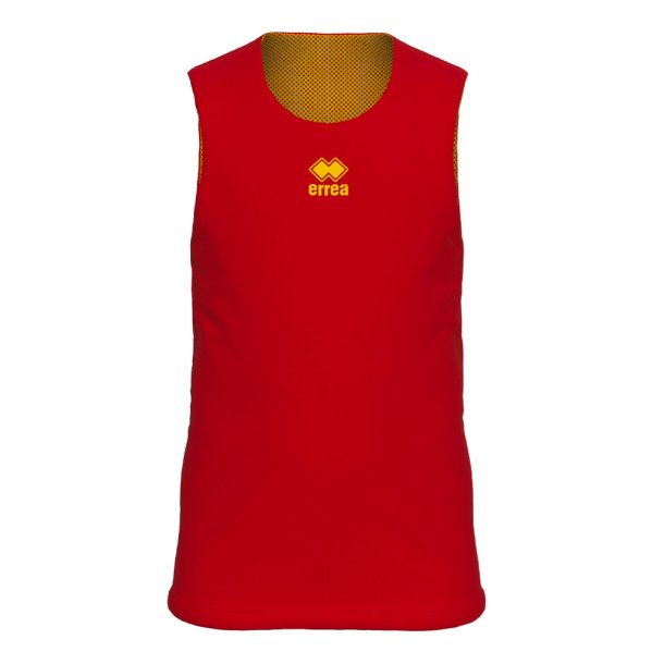 Errea Chicago Vendbar Spillertrje | Rd/Gul