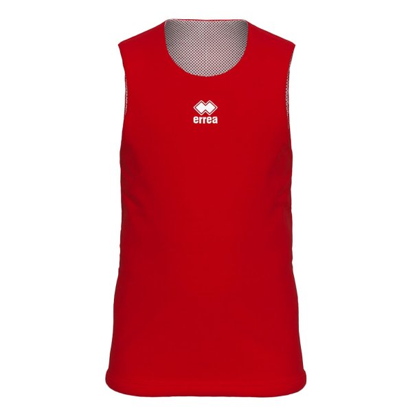 Errea Chicago Vendbar Spillertrje | Rd/Hvid