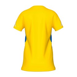 gul fodboldtrje dame