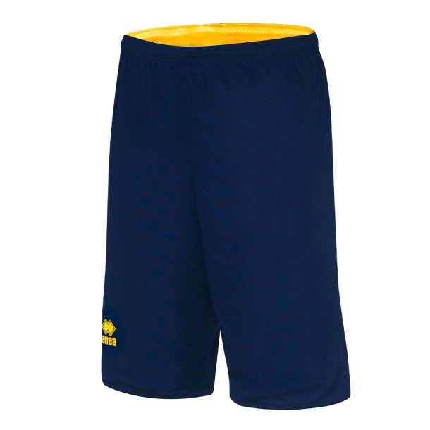 Errea Chicago Vendbare Spillershorts | Navy/Gul