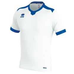 fodboldtrje hvide med bl