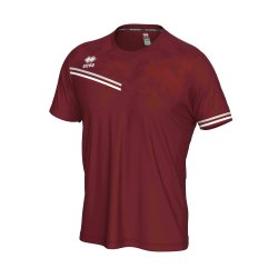 Errea Evan | T-shirt | Maroon