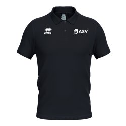 ASV | Bomulds Poloshirt - Sort