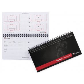 Slimline fodbold Notesbog