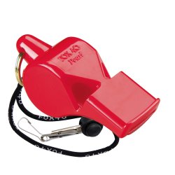 Fox 40 Pearl sikkerhedsfljte og Hndledssnor - Rd