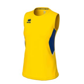 Errea Top - Gul / Mrkebl