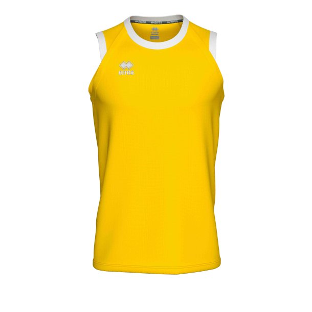 Errea Dayton Basketball top yeloow