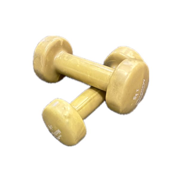 Gule 1 kg Vinyl Hndvgte – Udstillingsmodel (14 cm)