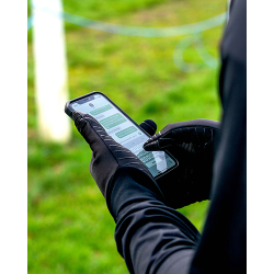 Precision Handsker m/Touch - Sort