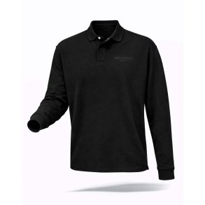 Hellerup Sport lang�rmet poloshirt sort