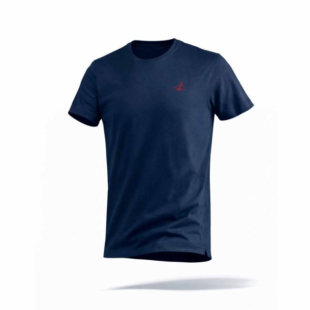 hellerup sport m�rkebl� t-shirt