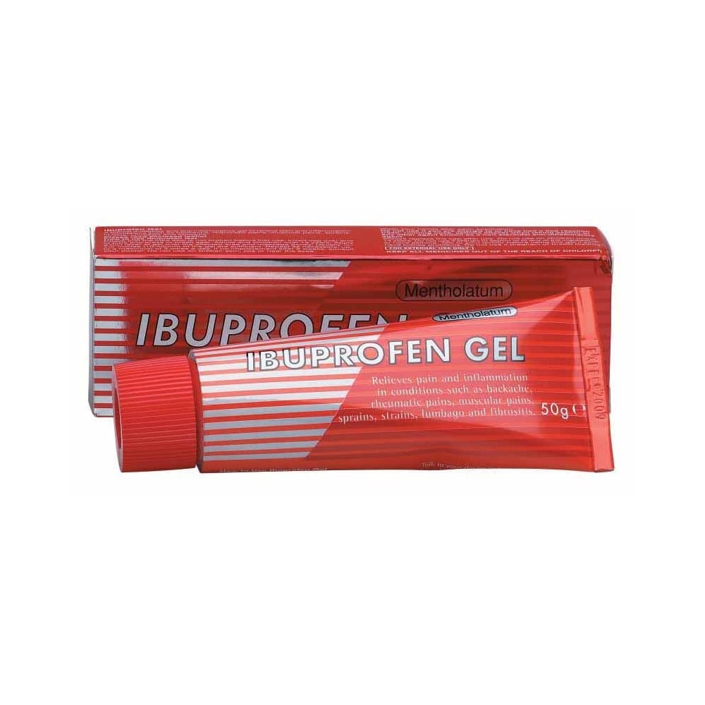 Ibuprofen Gel 50 g Bestil online Sportsbag.dk