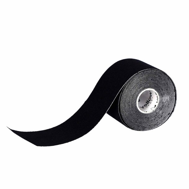 YS Kinesiologi tape 5 m | Sort