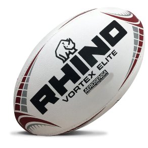 Rhino Vortex Elite Replica rugbybold str. 2 med Max Pimple Grip og 2-lags laminering.