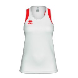 Errea | Tanktop Dame | Hvid/Rd