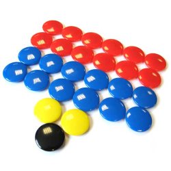 Ekstra Magneter til Taktik-tavler | 3 cm