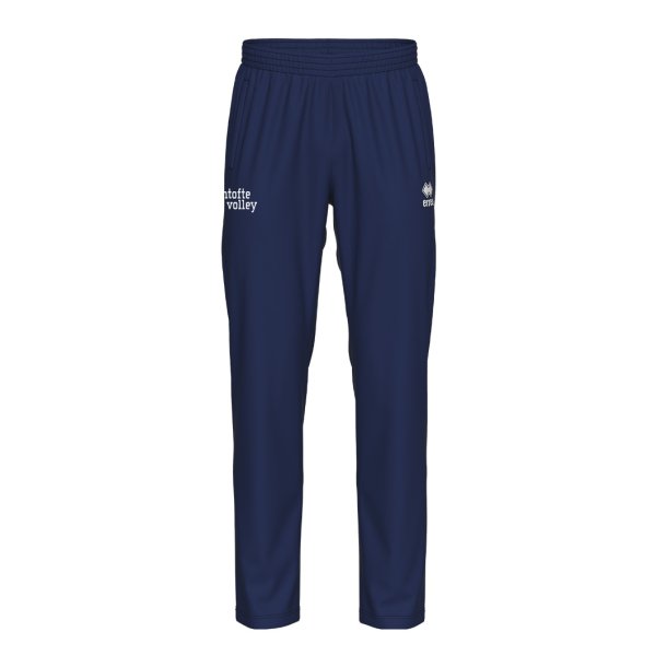 M�rkebl� Gentofte Volley Erre� Matty tr�ningsbukser med lille GV-logo foran