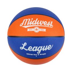 Midwest League Basketball - Bl / Orange