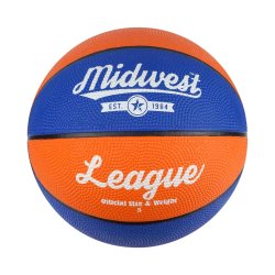 Midwest League Basketball - Bl / Orange