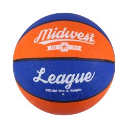 Midwest League Basketball - Bl / Orange