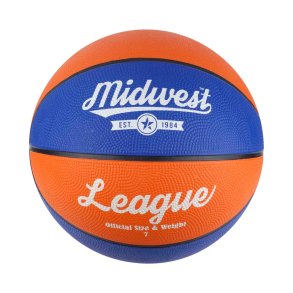 Midwest League Basketball - Bl / Orange