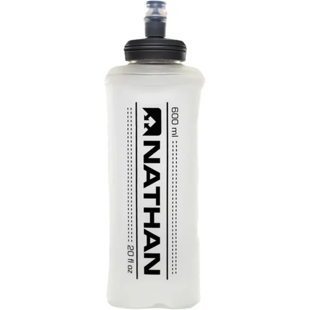Nathan Soft Flask 590 ml med l�seh�tte og bite valve til l�bevest