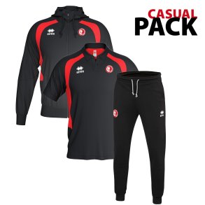 Olympiakos Casual Package by Erre� with Arco Polo Shirt, Ris Hoodie and Denali Pants
