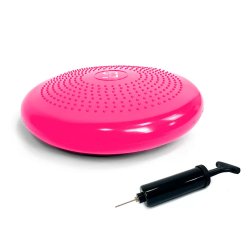 LS Oppustelig Balance-Siddepude | Pink